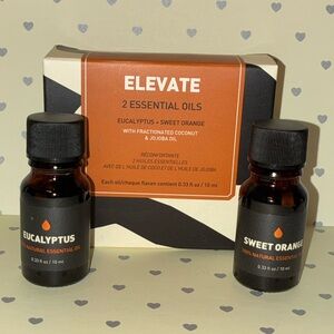 Way Of Will Elevate Essential Oil Set $31 MSRP Sweet Orange Oil & Eucalyptus Oil